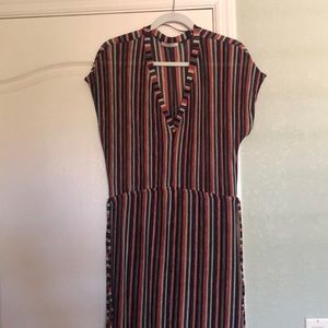 Zara striped dress